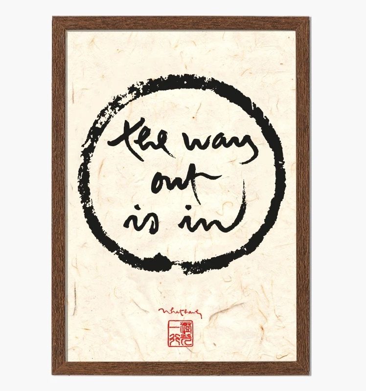 Tranh Thư Pháp Thích Nhất Hạnh 34