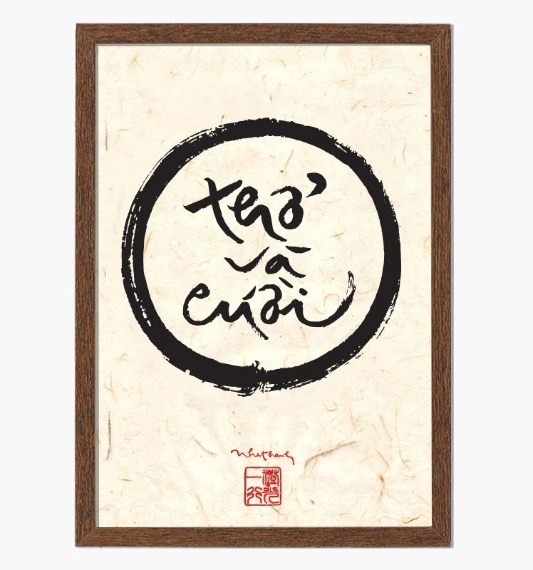 Tranh Thư Pháp Thích Nhất Hạnh 36