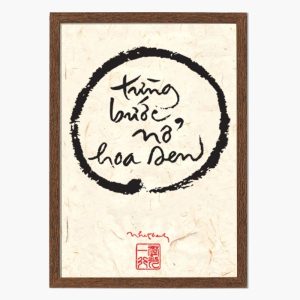 Tranh Thư Pháp Thích Nhất Hạnh 39