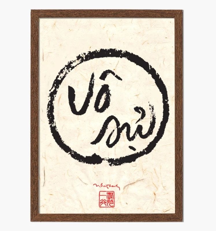 Tranh Thư Pháp Thích Nhất Hạnh 41